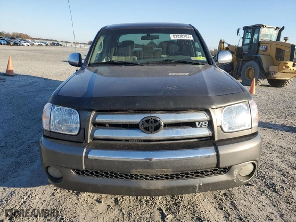 2005 Toyota Tundra SR5 with VIN 5TBDT44195S471029, listed as a Copart auction lot 82830104 with 278,317 mi miles and Salvage Title. Bid and sale history available at carsss.com. Image 5.