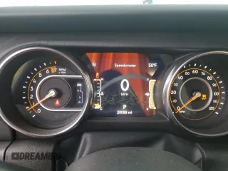2023 Jeep Gladiator Overland z VIN 1C6HJTFG0PL564950, wystawiony jako Copart lot #80207494 z przebiegiem 28 058 mil mil oraz Szkoda całkowita • Salvage title. Historia ofert i sprzedaży dostępna na DreamBid. Obrazek 9.