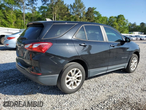 2020 Chevrolet Equinox LS z VIN 2GNAXSEV1L6202722, wystawiony jako Copart lot #52581785 z przebiegiem 62 940 mil mil oraz Szkoda całkowita • Salvage title. Historia ofert i sprzedaży dostępna na DreamBid. Obrazek 3.
