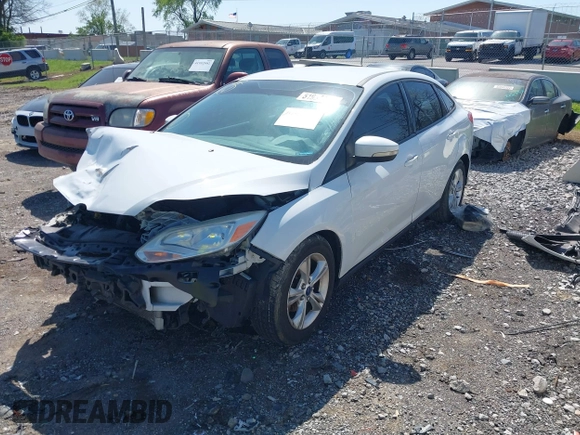2014 Ford Focus SE with VIN 1FADP3F28EL370650, listed as a IAAI auction lot 41989922 with 142,599 mi miles and . Bid and sale history available at carsss.com. Image 2.