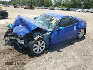 2005 Nissan 350Z Touring with VIN JN1AZ34E45M651037, listed as a Copart auction lot 60239124 with Not Provided miles and Salvage Title. Bid and sale history available at carsss.com. Image 1.