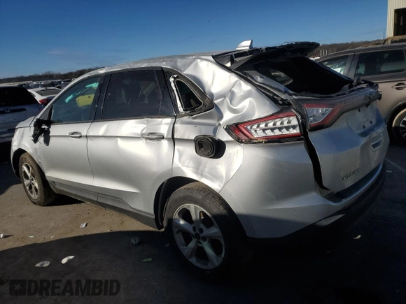 2015 Ford Edge SE с VIN 2FMTK3G97FBB48534, выставлен на аукционе Copart как лот 83452554 с пробегом 146 957 миль миль и Списание • Salvage title. История ставок и продаж доступна на DreamBid. Изображение 2.