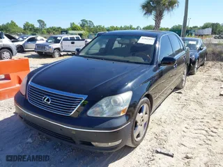 2004 Lexus LS 430 with VIN JTHBN36F140158844, listed as a IAAI auction lot 41842892 with 156,165 mi miles. Bid and sale history available at carsss.com. Image 17.