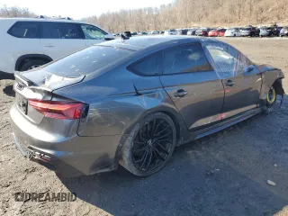2021 Audi RS 5 Sportback z VIN WUAAWCF53MA900661, wystawiony jako Copart lot #56548885 z przebiegiem 35 564 mil mil oraz Szkody całkowita. Historia ofert i sprzedaży dostępna na DreamBid. Obrazek 3.