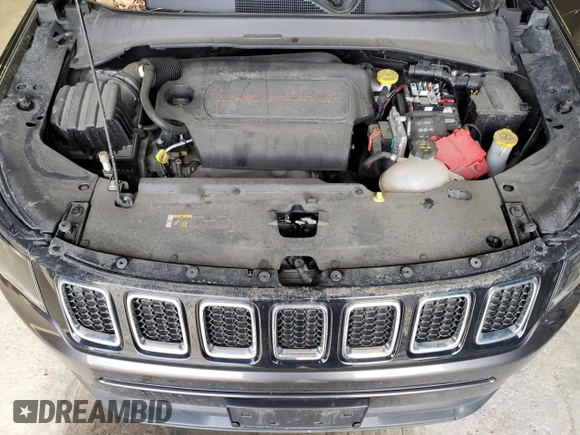 2019 Jeep Compass Latitude with VIN 3C4NJDBB6KT656444, listed as a Copart auction lot 51177515 with 55,892 mi miles and Salvage Title. Bid and sale history available at carsss.com. Image 12.
