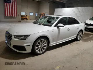 2019 Audi A4 Premium Plus z VIN WAUENAF42KA014130, wystawiony jako Copart lot #56301045 z przebiegiem 46 040 mil mil oraz Szkoda całkowita • Salvage title. Historia ofert i sprzedaży dostępna na DreamBid. Obrazek 1.