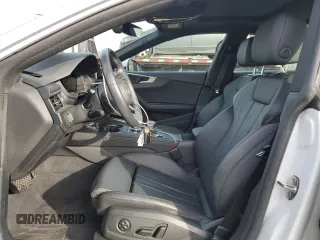 2019 Audi A5 Sportback Premium Plus with VIN WAUENCF58KA023337, listed as a Copart auction lot 45813494 with 42,650 mi miles. Bid and sale history available at carsss.com. Image 7.