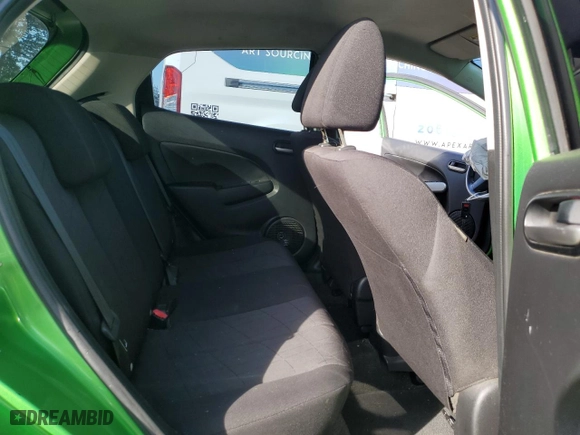 2011 Mazda Mazda2 Sport with VIN JM1DE1HZ7B0130419, listed as a Copart auction lot 74485644 with 160,583 mi miles and Salvage Title. Bid and sale history available at carsss.com. Image 10.