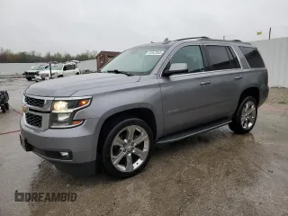 2018 Chevrolet Tahoe LT with VIN 1GNSKBKC7JR288982, listed as a Copart auction lot 51947045 with 90,359 mi miles and Salvage title. Bid and sale history available at DreamBid. Image 1.