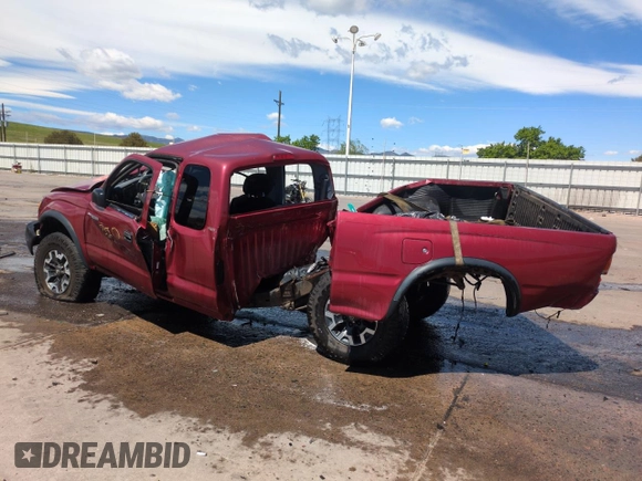 1999 Toyota Tacoma with VIN 4TAWN72N5XZ522024, listed as a Copart auction lot 57479515 with Not provided miles and Non repairable. Bid and sale history available at DreamBid. Image 2.