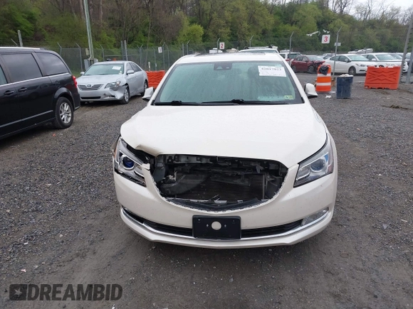 2014 Buick LaCrosse Premium II with VIN 1G4GF5G31EF234190, listed as a IAAI auction lot 42017022 with 125,376 mi miles. Bid and sale history available at carsss.com. Image 12.