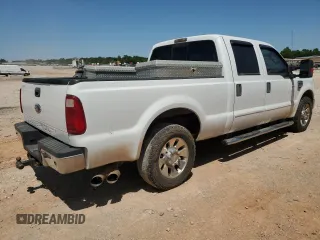 2008 Ford F-250 XL with VIN 1FTSW20R88ED18528, listed as a Copart auction lot 57080025 with 208,282 mi miles and Salvage title. Bid and sale history available at DreamBid. Image 3.