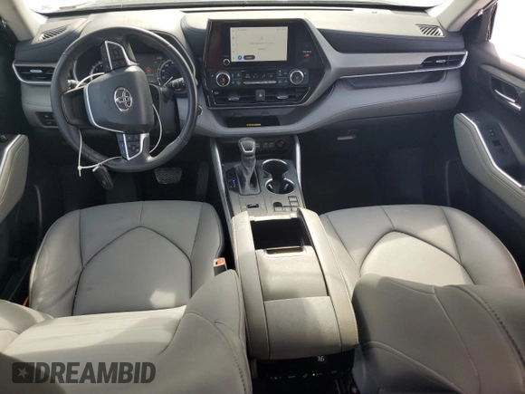 2023 Toyota Highlander L with VIN 5TDKDRAH1PS031870, listed as a Copart auction lot 62991235 with 27,099 mi miles and Non repairable. Bid and sale history available at DreamBid. Image 8.
