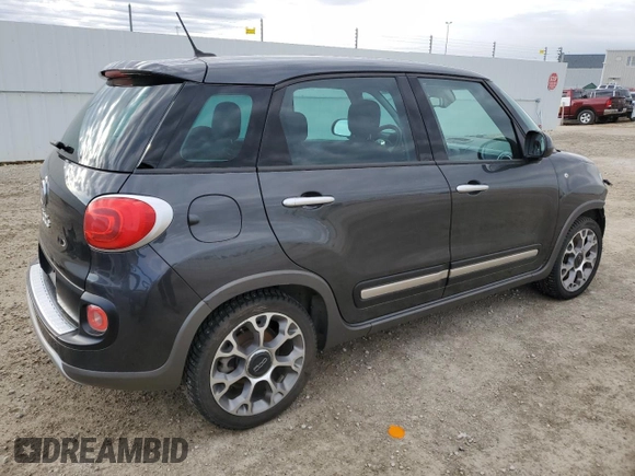 2014 FIAT 500L Trekking z VIN ZFBCFADHXEZ025169, wystawiony jako Copart lot #56508015 z przebiegiem 85 992 mil mil oraz Szkoda całkowita • Salvage title. Historia ofert i sprzedaży dostępna na DreamBid. Obrazek 3.
