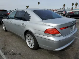 2002 BMW 7 Series 745Li with VIN WBAGN63442DR06954, listed as a Copart auction lot 84566164 with 112,058 mi miles and Clean Title. Bid and sale history available at carsss.com. Image 2.
