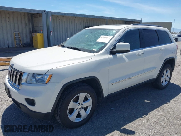 2012 Jeep Grand Cherokee Laredo with VIN 1C4RJEAG0CC210274, listed as a IAAI auction lot 42099944 with 177,527 mi miles. Bid and sale history available at carsss.com. Image 2.