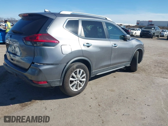 2019 Nissan Rogue SV with VIN KNMAT2MT3KP536429, listed as a IAAI auction lot 41691788 with 101,269 mi miles. Bid and sale history available at carsss.com. Image 4.
