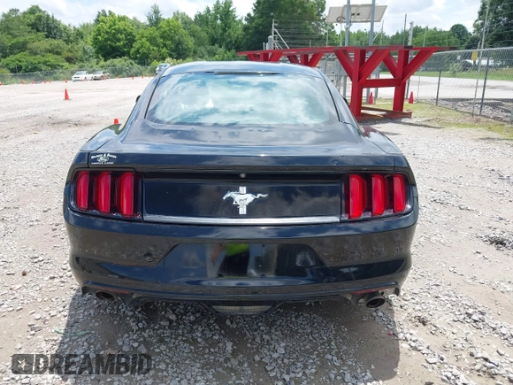 2015 Ford Mustang V6 with VIN 1FA6P8AM1F5431065, listed as a IAAI auction lot 42352535 with 110,274 mi miles and . Bid and sale history available at DreamBid. Image 16.