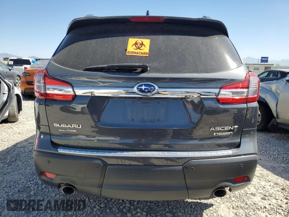 2019 Subaru Ascent Touring with VIN 4S4WMARD3K3462835, listed as a Copart auction lot 72813354 with 47,296 mi miles and Salvage title. Bid and sale history available at DreamBid. Image 6.