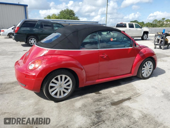 2010 Volkswagen Beetle Final Edition with VIN 3VWRW3AL6AM008857, listed as a Copart auction lot 64312235 with 104,318 mi miles and Salvage title. Bid and sale history available at DreamBid. Image 3.