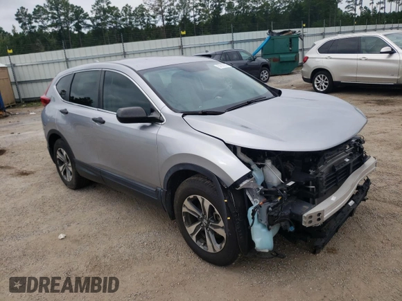 2019 Honda CR-V LX with VIN 2HKRW5H32KH406031, listed as a Copart auction lot 57147212 with 27,507 mi miles. Bid and sale history available at carsss.com. Image 1.