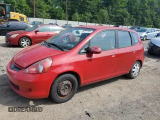 2008 Honda Fit with VIN JHMGD38418S045216, listed as a Copart auction lot 66721195 with 65,649 mi miles and Clean title. Bid and sale history available at DreamBid. Image 1.
