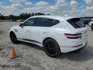 2021 Genesis GV80 Advanced + with VIN KMUHCESC8MU036450, listed as a Copart auction lot 72721564 with 42,643 mi miles and Salvage Title. Bid and sale history available at carsss.com. Image 2.