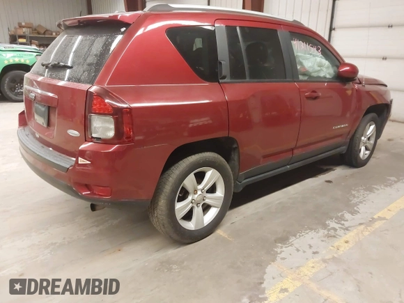 2017 Jeep Compass Latitude with VIN 1C4NJDEB5HD191178, listed as a IAAI auction lot 41211543 with 116,130 mi miles and . Bid and sale history available at DreamBid. Image 4.