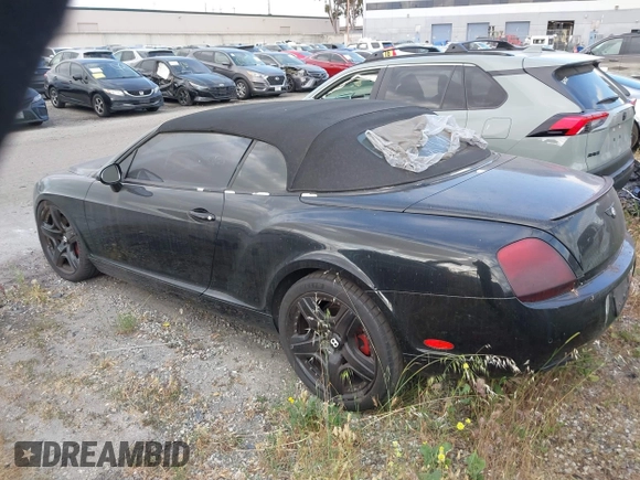 2007 Bentley Continental GT with VIN SCBDR33W67C046257, listed as a IAAI auction lot 41661440 with 54,229 mi miles and . Bid and sale history available at DreamBid. Image 3.