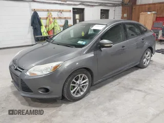 2014 Ford Focus SE with VIN 1FADP3F26EL446138, listed as a IAAI auction lot 42007291 with 201,261 mi miles. Bid and sale history available at carsss.com. Image 2.