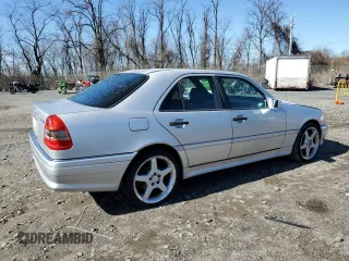 1996 Mercedes-Benz C with VIN WDBHM36E8TF345885, listed as a Copart auction lot 49954735 with Not Provided miles and Clean Title. Bid and sale history available at DreamBid. Image 3.