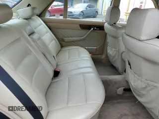 1990 Mercedes-Benz 420 with VIN WDBCA35E8LA539818, listed as a Copart auction lot 45764444 with 219,036 mi miles and Salvage Title. Bid and sale history available at carsss.com. Image 10.