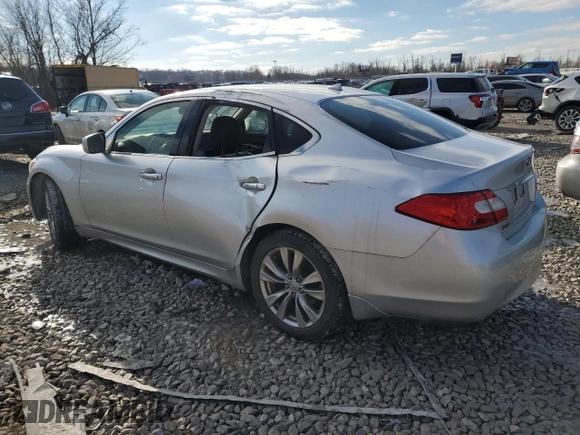 2012 Infiniti M37 with VIN JN1BY1ARXCM392666, listed as a Copart auction lot 84097844 with 226,983 mi miles and Salvage Title. Bid and sale history available at carsss.com. Image 2.