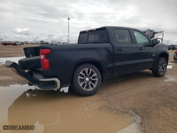 2019 Chevrolet Silverado 1500 LT with VIN 3GCPWCED4KG256411, listed as a Copart auction lot 51930345 with 73,485 mi miles and Salvage Title. Bid and sale history available at carsss.com. Image 3.