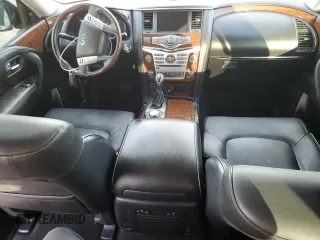 2019 Infiniti QX80 LUXE with VIN JN8AZ2NE1K9236198, listed as a Copart auction lot 73667024 with 0 mi miles and Non Repairable. Bid and sale history available at carsss.com. Image 8.
