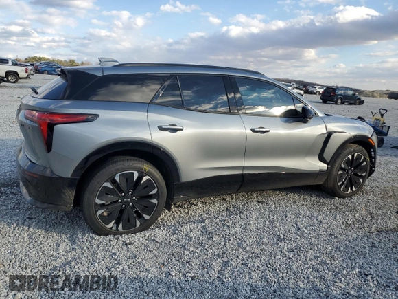 2024 Chevrolet Blazer EV eAWD RS z VIN 3GNKDCRJ7RS169214, wystawiony jako Copart lot #42298315 z przebiegiem 2 570 mil mil oraz Szkoda całkowita • Salvage title. Historia ofert i sprzedaży dostępna na DreamBid. Obrazek 3.