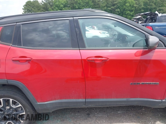 2020 Jeep Compass Trailhawk с VIN 3C4NJDDB5LT221591, выставлен на аукционе IAAI как лот 42495388 с пробегом 100 995 миль миль и . История ставок и продаж доступна на DreamBid. Изображение 13.