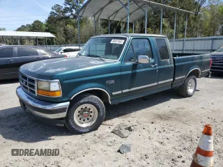 1993 Ford F-150 with VIN 1FTEX15N5PKB44380, listed as a Copart auction lot 50457465 with 142,346 mi miles and Clean Title. Bid and sale history available at carsss.com. Image 1.