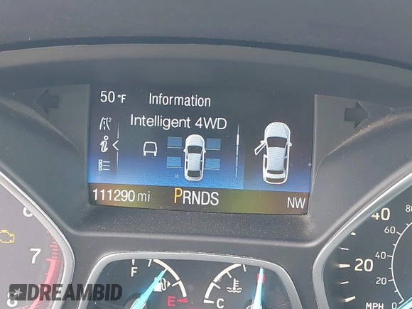 2017 Ford Escape SE with VIN 1FMCU9GD1HUC27843, listed as a IAAI auction lot 42009686 with 111,290 mi miles and . Bid and sale history available at DreamBid. Image 15.