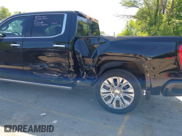 2021 GMC Sierra 1500 Denali with VIN 1GTU9FEL4MZ253708, listed as a IAAI auction lot 42209839 with 52,279 mi miles and . Bid and sale history available at DreamBid. Image 6.