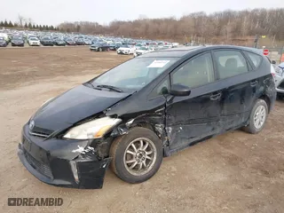 2012 Toyota Prius v Two with VIN JTDZN3EU1C3077789, listed as a IAAI auction lot 41560214 with 147,161 mi miles. Bid and sale history available at carsss.com. Image 17.