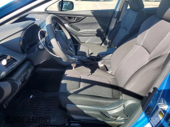 2022 Subaru Impreza with VIN 4S3GTAB66N3707249, listed as a Copart auction lot 47092315 with 34,792 mi miles and Non repairable. Bid and sale history available at DreamBid. Image 7.