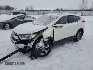 2018 Honda CR-V EX-L with VIN 2HKRW2H87JH626693, listed as a Copart auction lot 46415085 with 54,012 mi miles and Salvage Title. Bid and sale history available at carsss.com. Image 1.