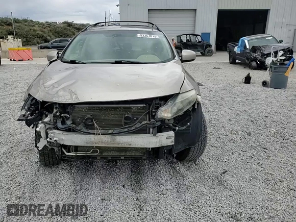 2009 Nissan Murano SL with VIN JN8AZ18W99W122119, listed as a Copart auction lot 53367015 with 179,801 mi miles and Salvage Title. Bid and sale history available at DreamBid. Image 11.