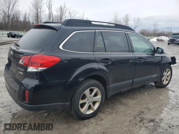 2013 Subaru Outback Premium with VIN 4S4BRBCC1D3316782, listed as a Copart auction lot 46825925 with 180,224 mi miles and Salvage Title. Bid and sale history available at carsss.com. Image 3.