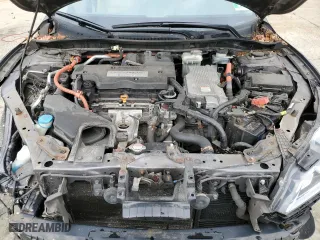 2017 Honda Accord Hybrid EX-L with VIN JHMCR6F57HC001485, listed as a Copart auction lot 52585175 with 134,586 mi miles and Salvage Title. Bid and sale history available at carsss.com. Image 11.