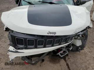 2020 Jeep Compass Trailhawk with VIN 3C4NJDDB2LT142136, listed as a Copart auction lot 53182055 with Not provided miles and Salvage title. Bid and sale history available at DreamBid. Image 13.