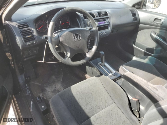 2005 Honda Civic Cpe EX with VIN 1HGEM22945L069962, listed as a Copart auction lot 48950425 with 222,518 mi miles and Salvage Title. Bid and sale history available at carsss.com. Image 8.