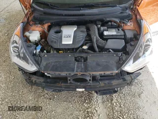 2013 Hyundai Veloster Turbo w/Black Int with VIN KMHTC6AE1DU095888, listed as a Copart auction lot 46693595 with 115,243 mi miles and Salvage Title. Bid and sale history available at carsss.com. Image 12.