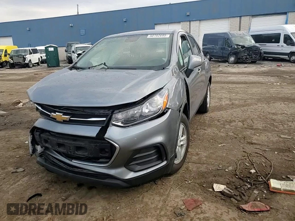 2020 Chevrolet Trax LS with VIN 3GNCJKSB7LL315171, listed as a Copart auction lot 50702695 with 49,321 mi miles and Non Repairable. Bid and sale history available at carsss.com. Image 10.